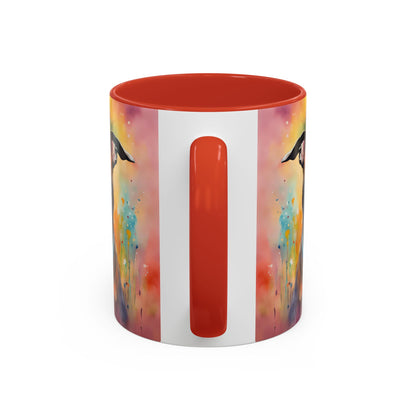Staffordshire Bull Terrier 04 Accent Coffee Mug - Dog Lover Gift