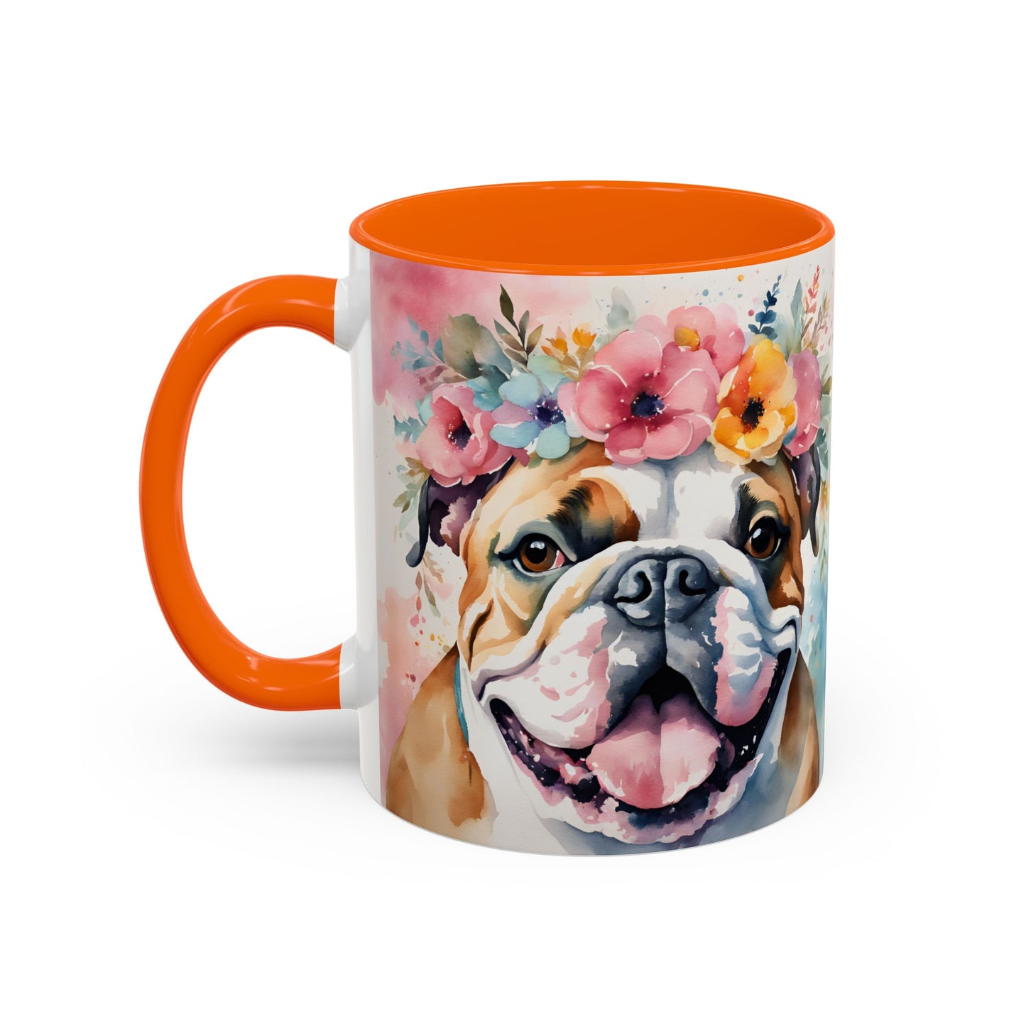 British Bulldog 04 Accent Coffee Mug - Dog Lover Gift