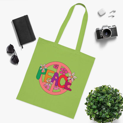 Flower power 02 Cotton Tote