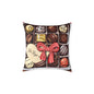 Valentine Chocolate Box Poly Pillow