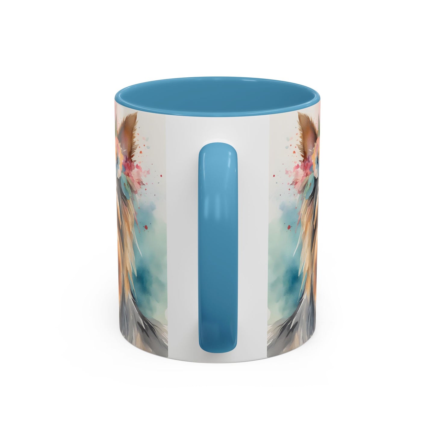 Yorkshire Terrier 04 Accent Coffee Mug - Dog Lover Gift