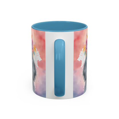 Blue Roan Cocker Spaniel 01 Accent Coffee Mug - Dog Lover Gift