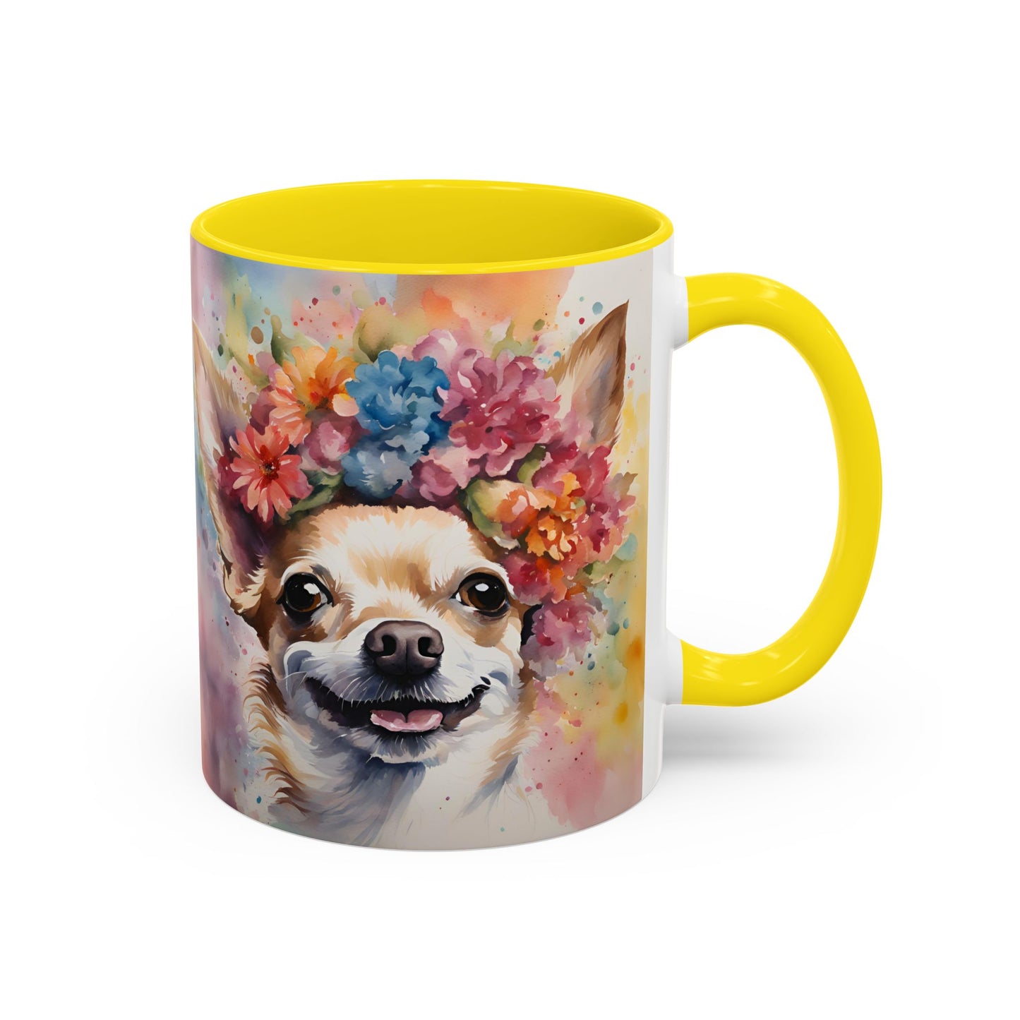 Chihuahua 04 Accent Coffee Mug - Dog Lover Gift