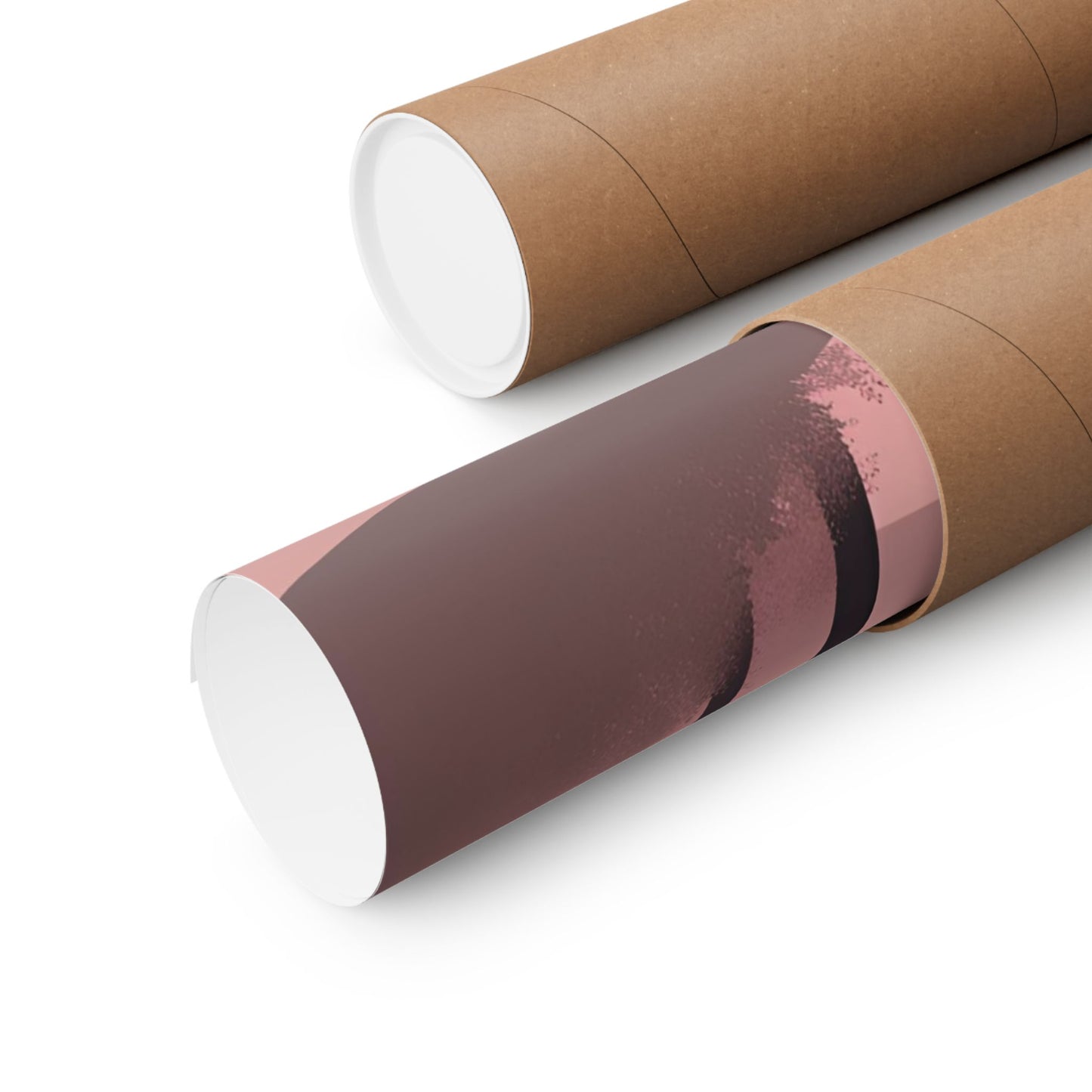 Lonely Forest Pink 6 Matte Square Posters