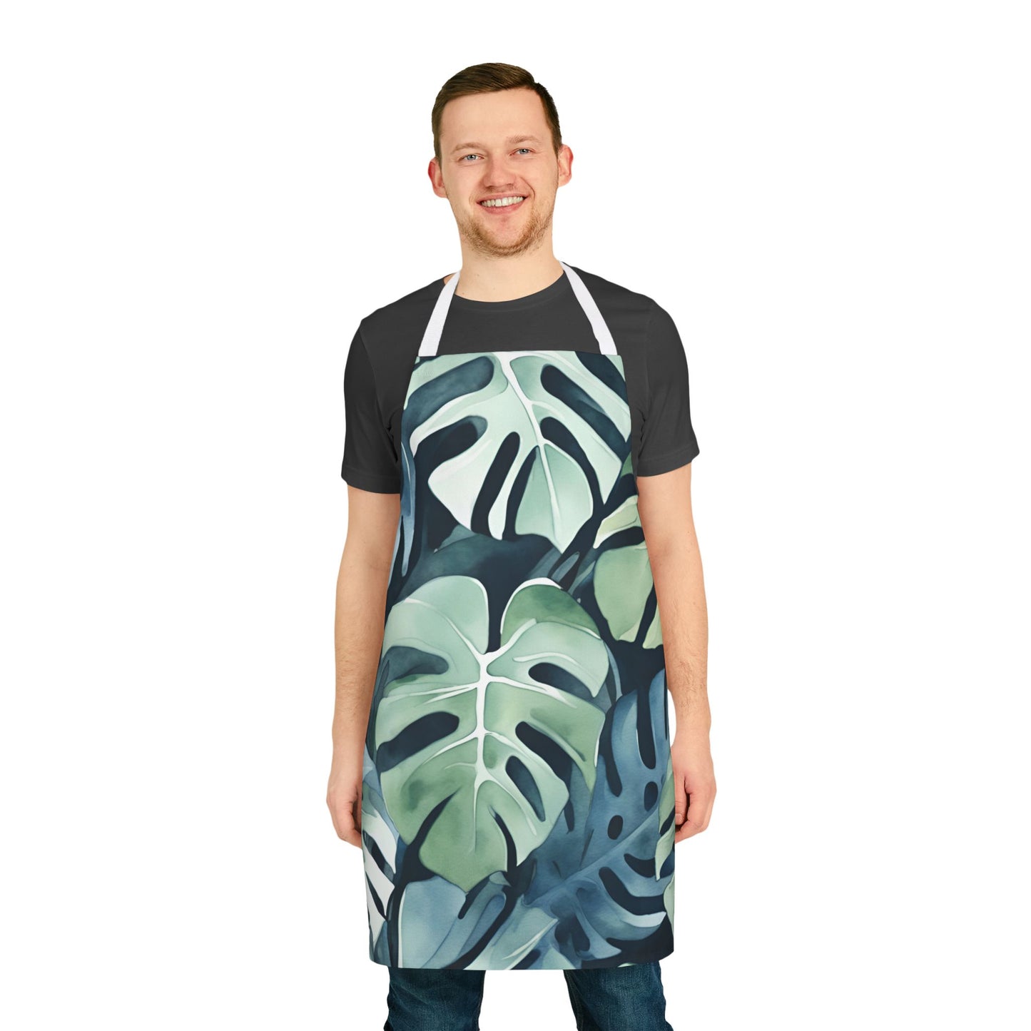 Monstera Adult Apron (AOP)