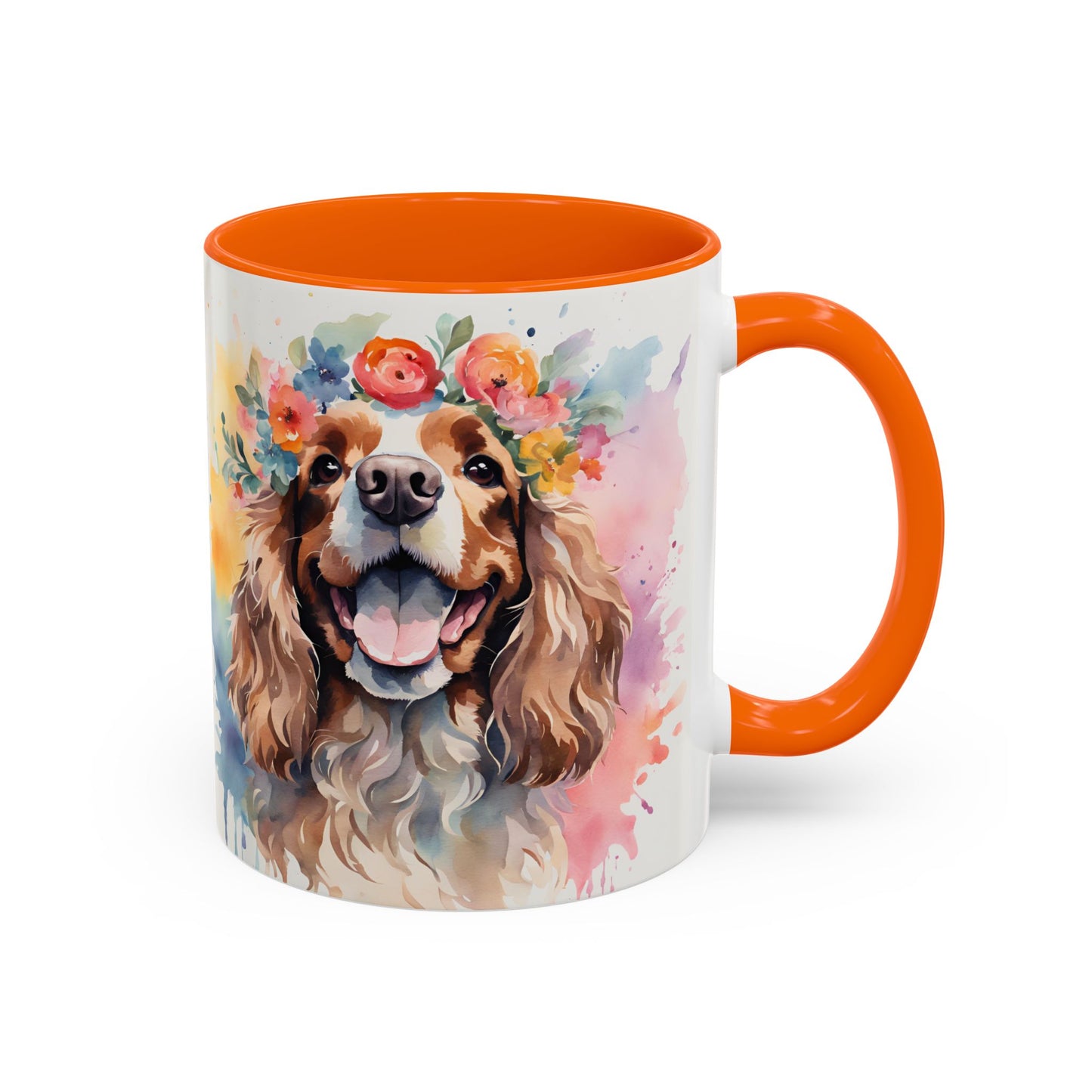 Cocker Spaniel 02 Accent Coffee Mug - Dog Lover Gift