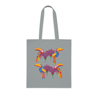 Funky birds 12 Cotton Tote