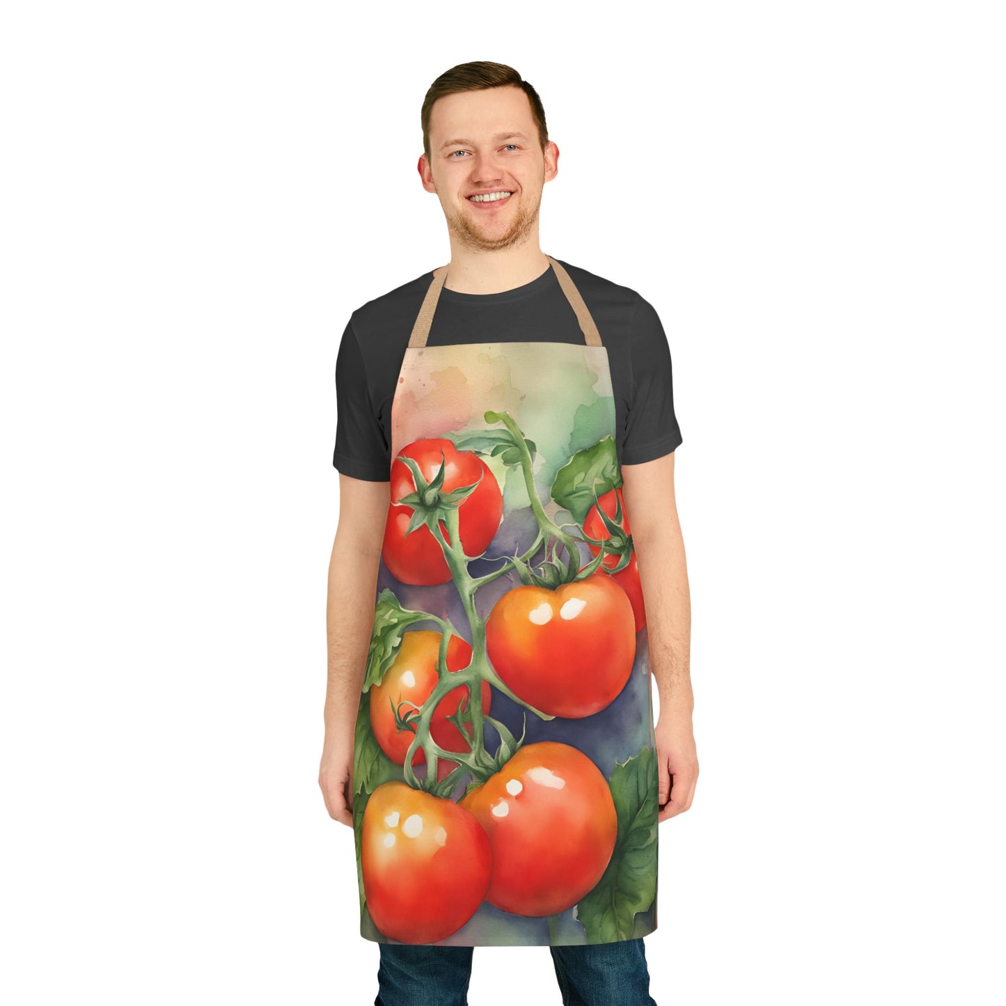 Tomatoes 01 Apron 5-Color Straps