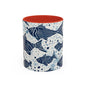 Fish 01 Accent Coffee Mug (11oz)