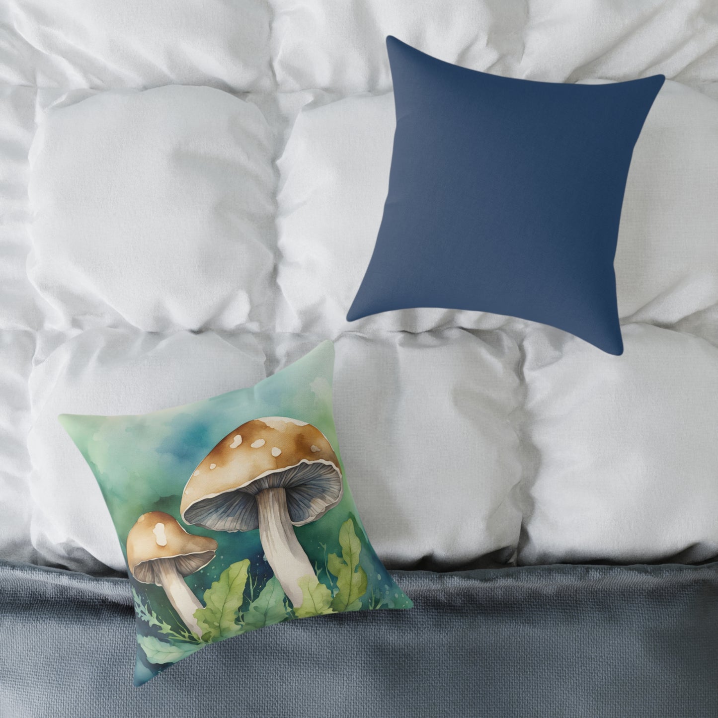 Toadstool 01 Poly Pillow - Natures Beauty Design