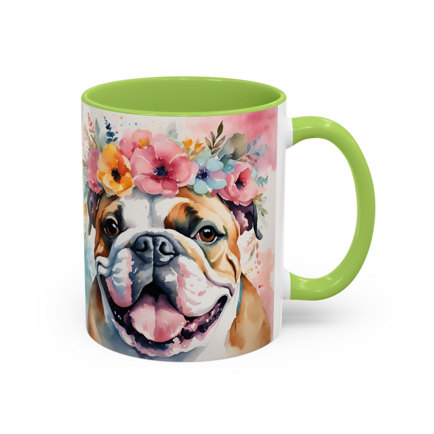 British Bulldog 04 Accent Coffee Mug - Dog Lover Gift