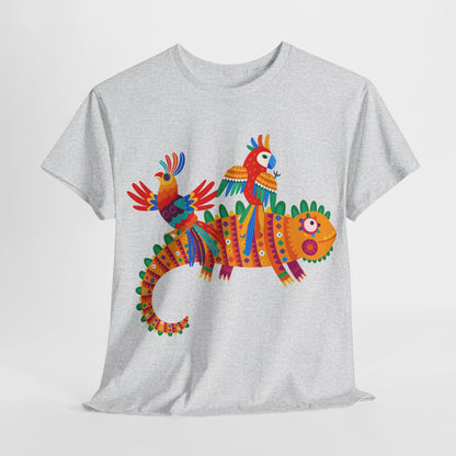 Jazzy birds 12 Unisex Heavy Cotton Tee