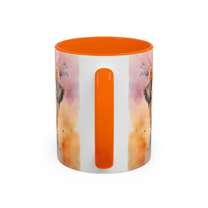 Border Terrier 01 Accent Coffee Mug - Dog Lover Gift