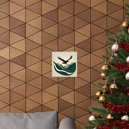 Lone Collection Eagle 16 Matte Square Posters