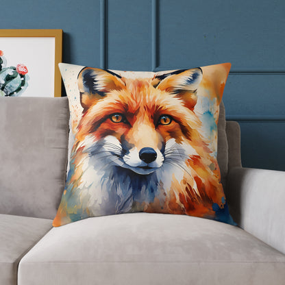 Fox 02 Poly Pillow - Natures Beauty Design