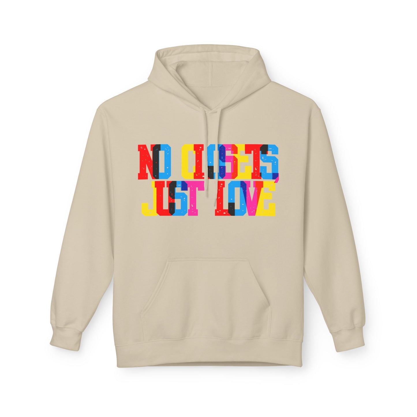 No Closets Just Love Unisex Valentines Hoodie