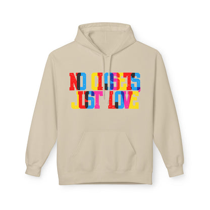 No Closets Just Love Unisex Valentines Hoodie