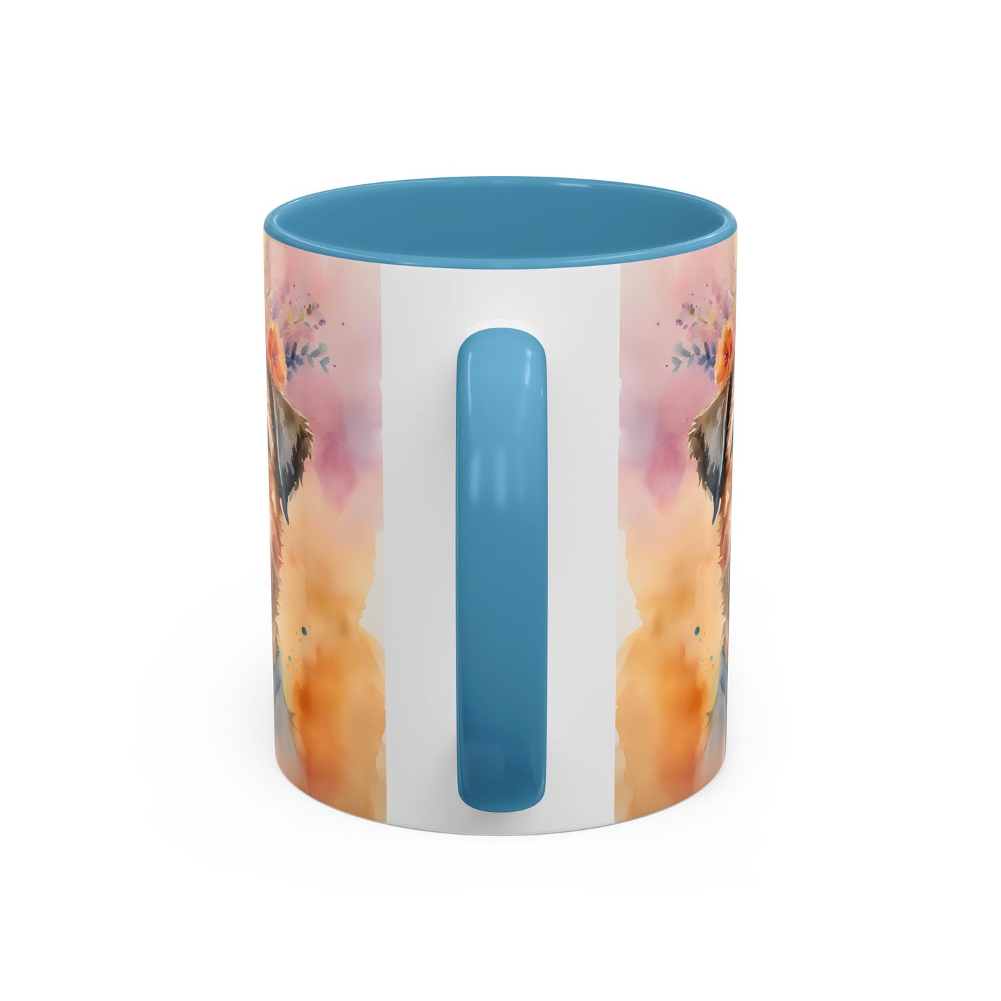 Border Terrier 01 Accent Coffee Mug - Dog Lover Gift