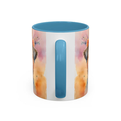 Border Terrier 01 Accent Coffee Mug - Dog Lover Gift