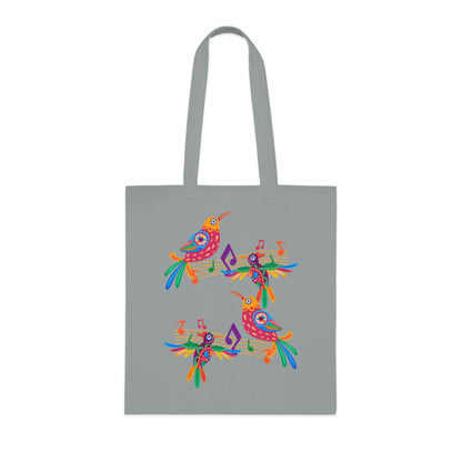 Funky birds 06 Cotton Tote