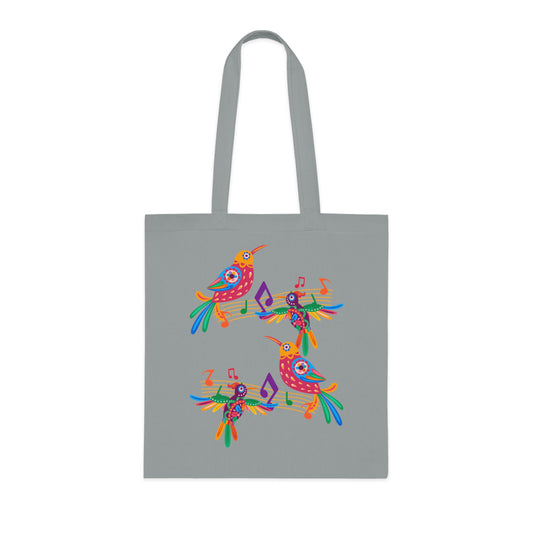 Funky birds 06 Cotton Tote