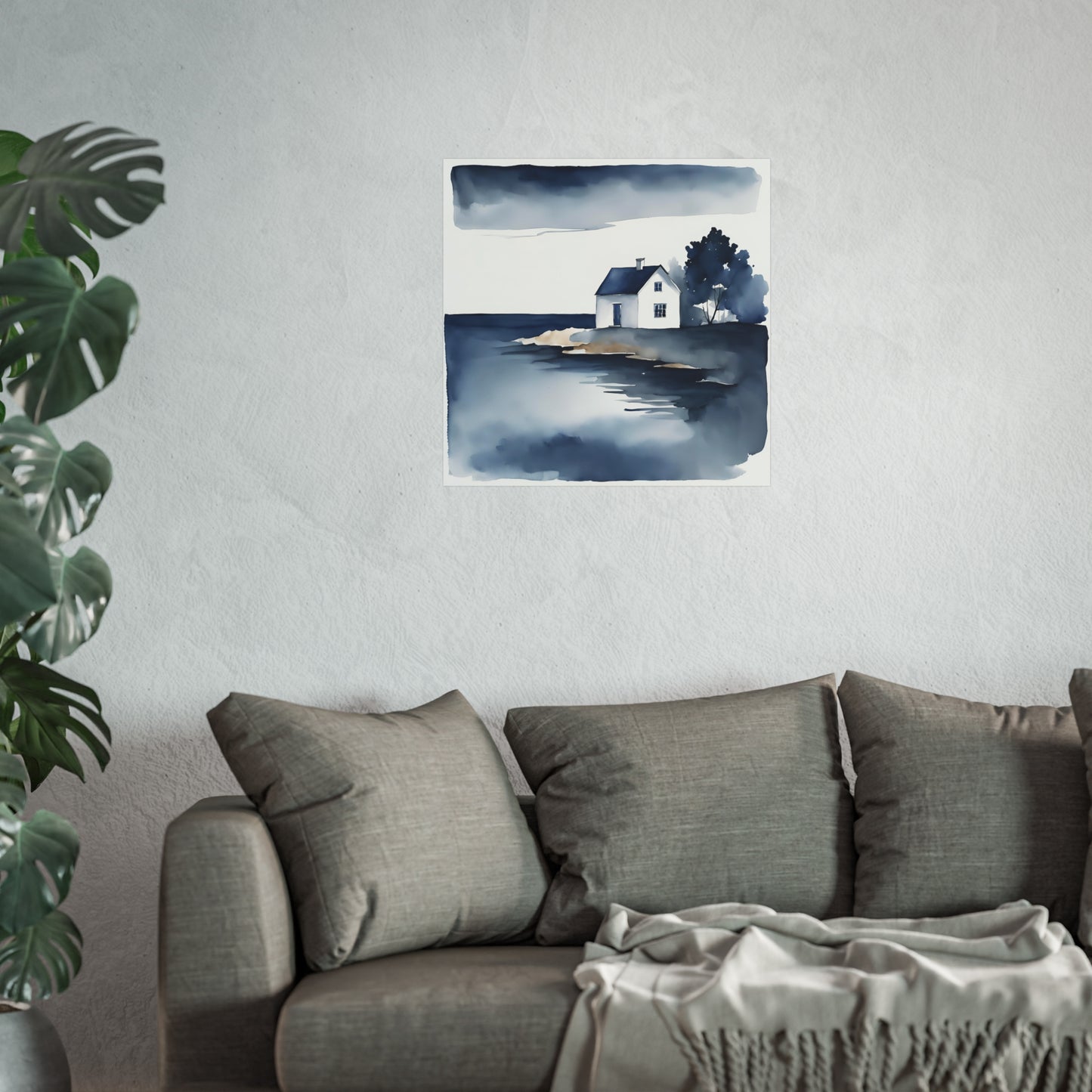 Blue Collection 11 Matte Print
