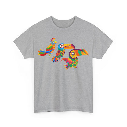 Jazzy birds 09 Unisex Heavy Cotton Tee