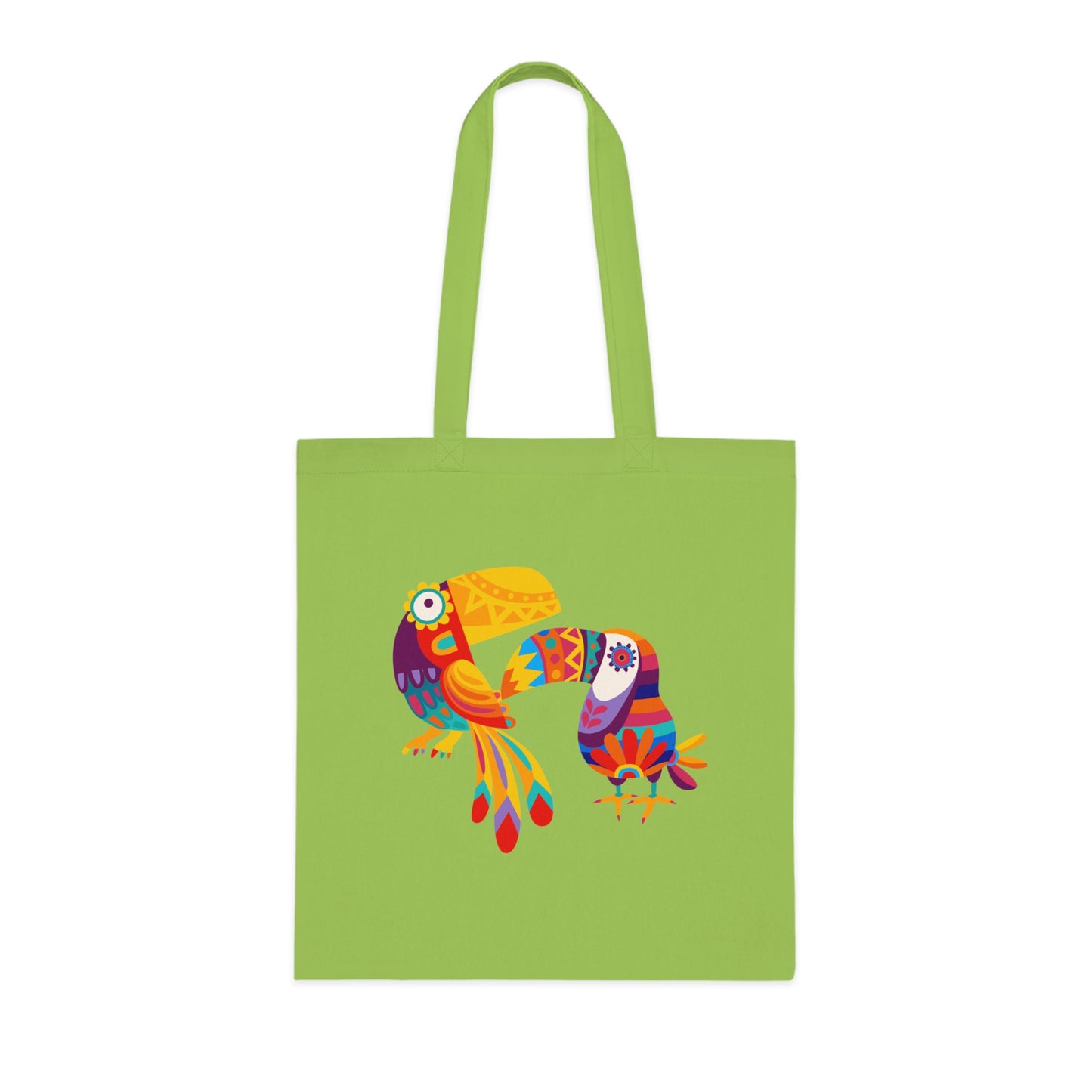 Funky birds 08 Cotton Tote