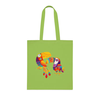 Funky birds 08 Cotton Tote