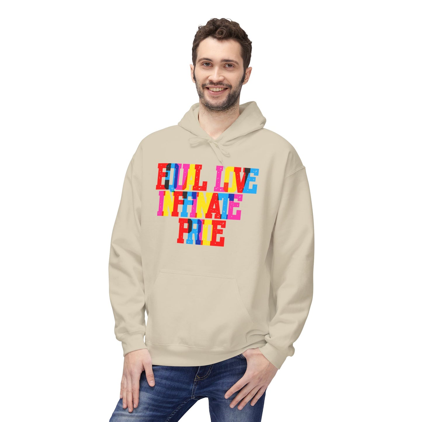 Equal Love Inffiate Pride Unisex Valentines Hoodie