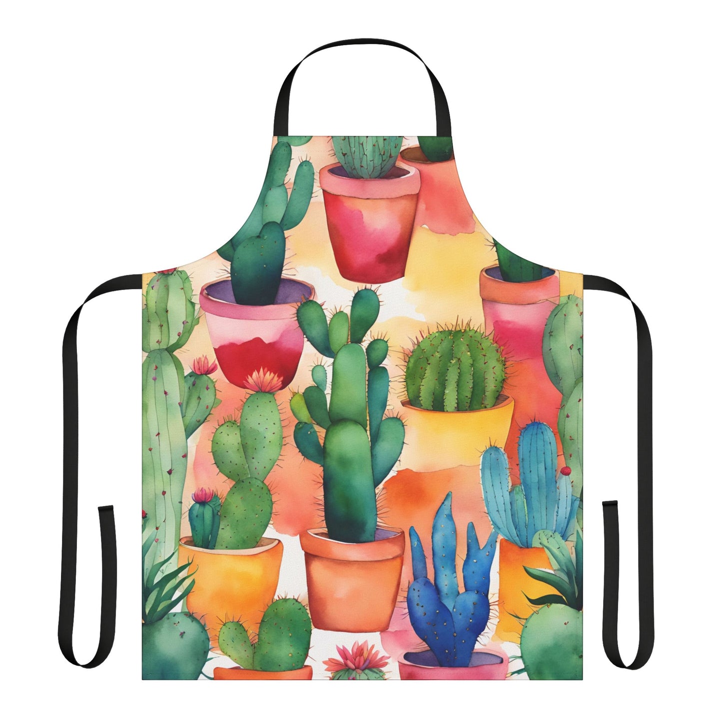 Multi Cacti 1 Adult Apron (AOP)