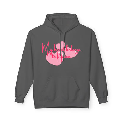 (Personalizable) My Heart Belongs To NAME Unisex Valentines Hoodie