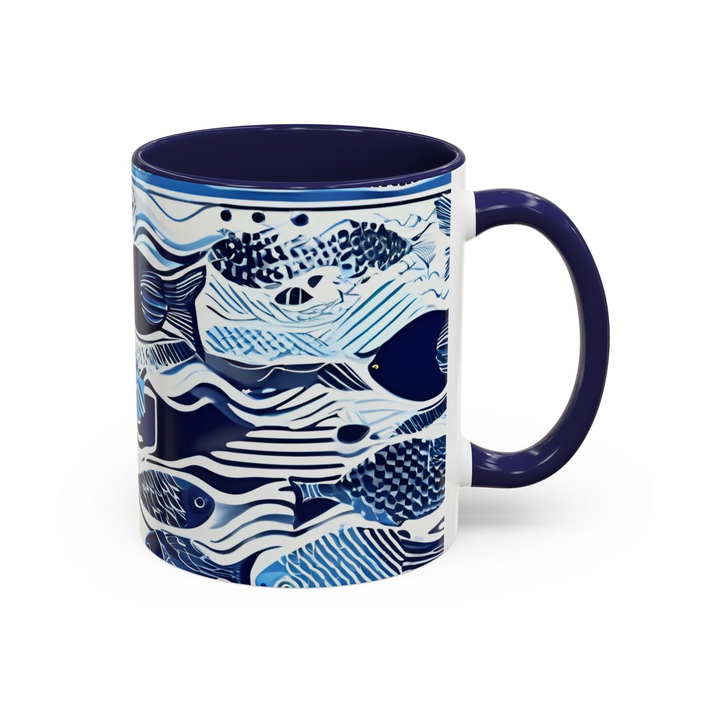 Fish 13 Accent Coffee Mug (11oz)