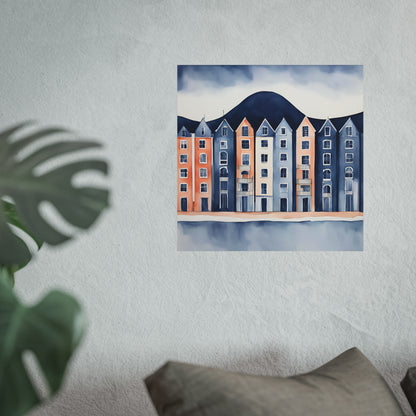 Blue Collection 32 Matte Print