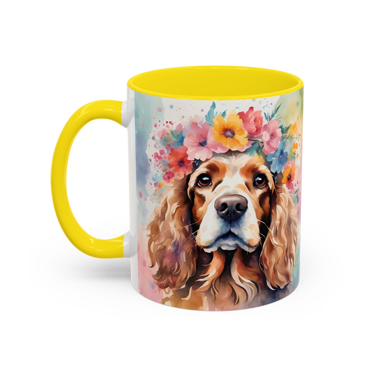 Cocker Spaniel 03 Accent Coffee Mug - Dog Lover Gift