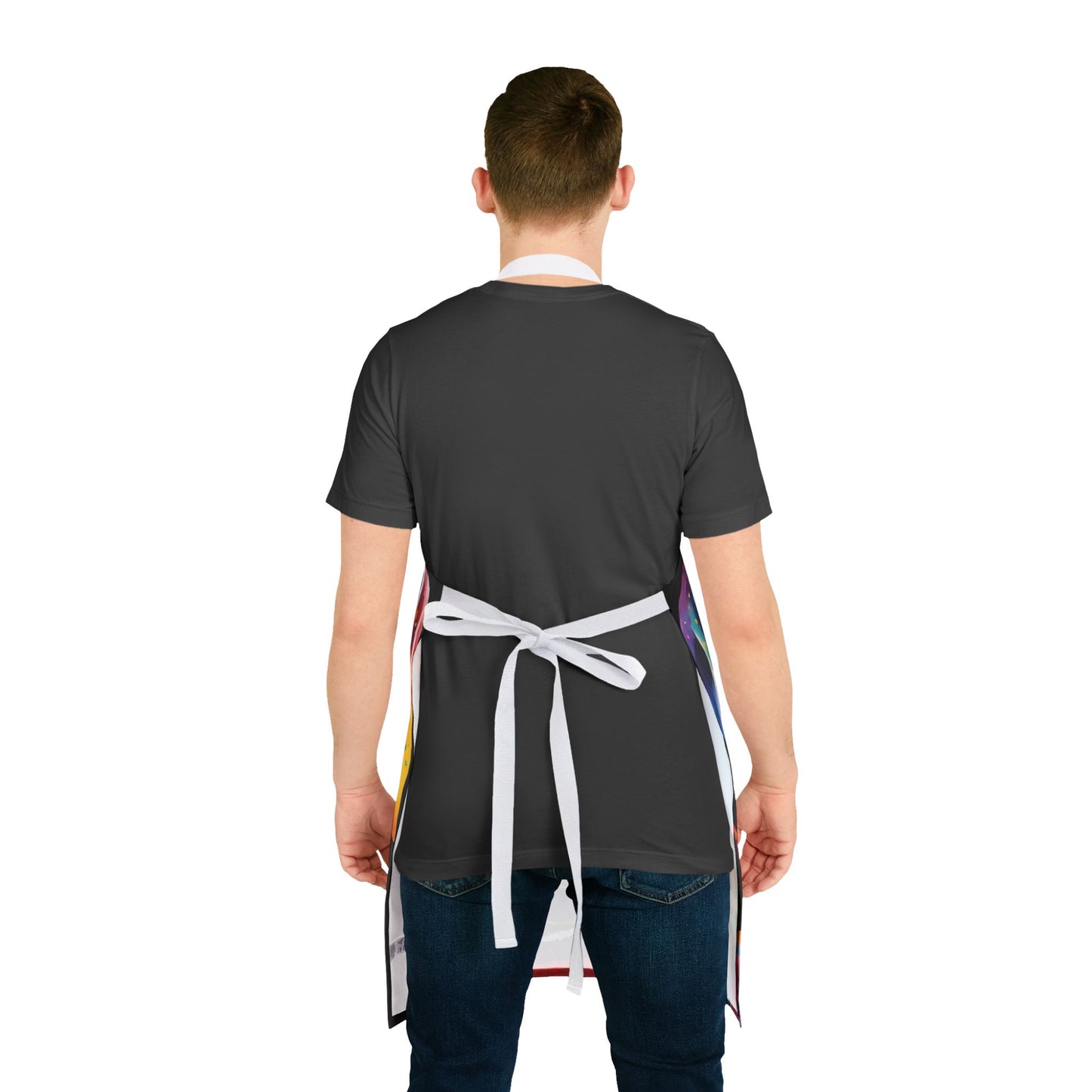 Multicolored Hot Dog Weiner Adult Apron (AOP)