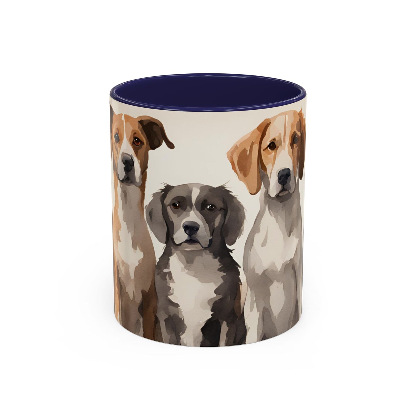 Doggies in a Row 1 Accent Mug 11oz