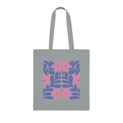 Abstract flowers 17 Cotton Tote