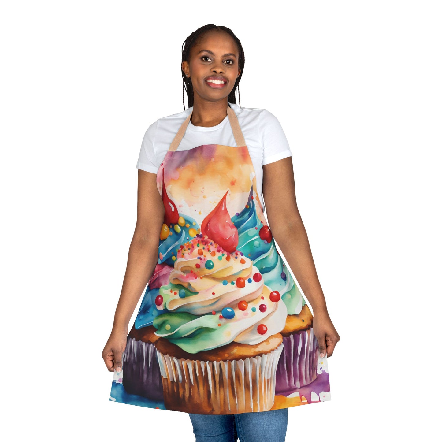 Cupcake 09 Baking Lovers 5-Color Straps Kitchen Wear