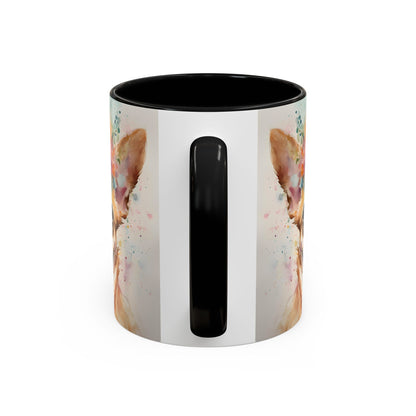 Chihuahua 02 Accent Coffee Mug - Dog Lover Gift