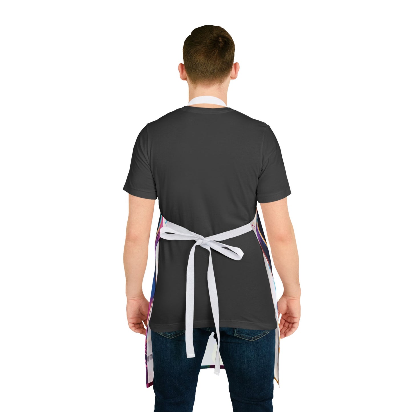 Multicolored Dachshund Adult Apron (AOP)