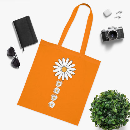 Flower power 15 Cotton Tote