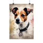 Dogs Jack Russell 04 Matte Vertical Poster