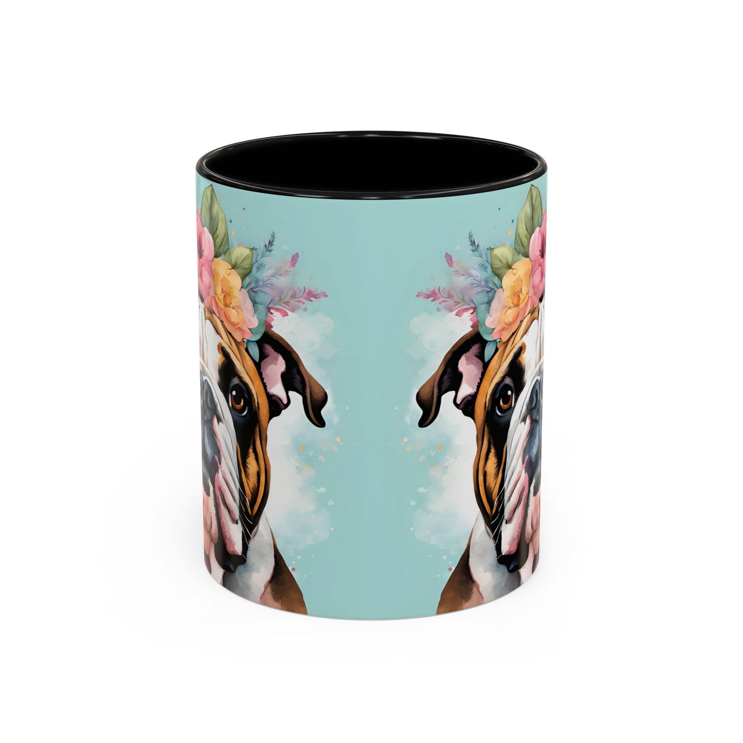 British Bulldog 02 Accent Coffee Mug - Dog Lover Gift