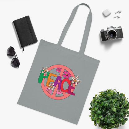 Flower power 02 Cotton Tote