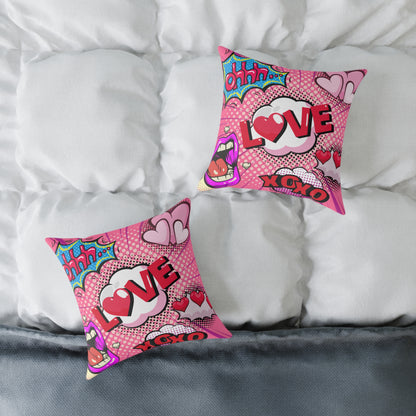 Ohhh! Pop Art Poly Pillow