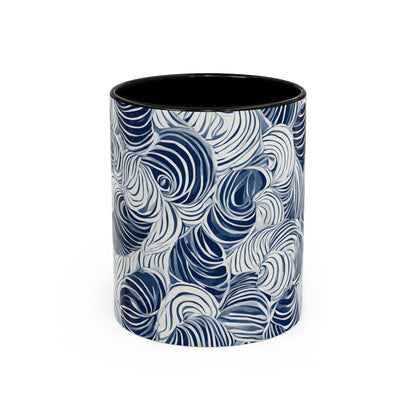 Seashell 5 Accent Coffee Mug (11oz)