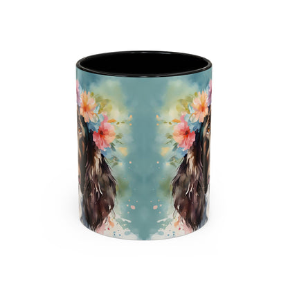 Springer Spaniel 04 Accent Coffee Mug - Dog Lover Gift