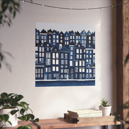 Blue Collection 27 Matte Print