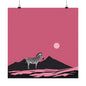 Lone Collection Zebra 16 Matte Square Posters